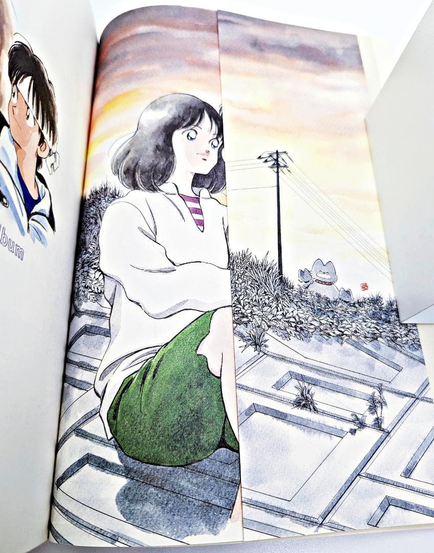 【初版・ケース帯付】 Season's album あだち充イラスト集
