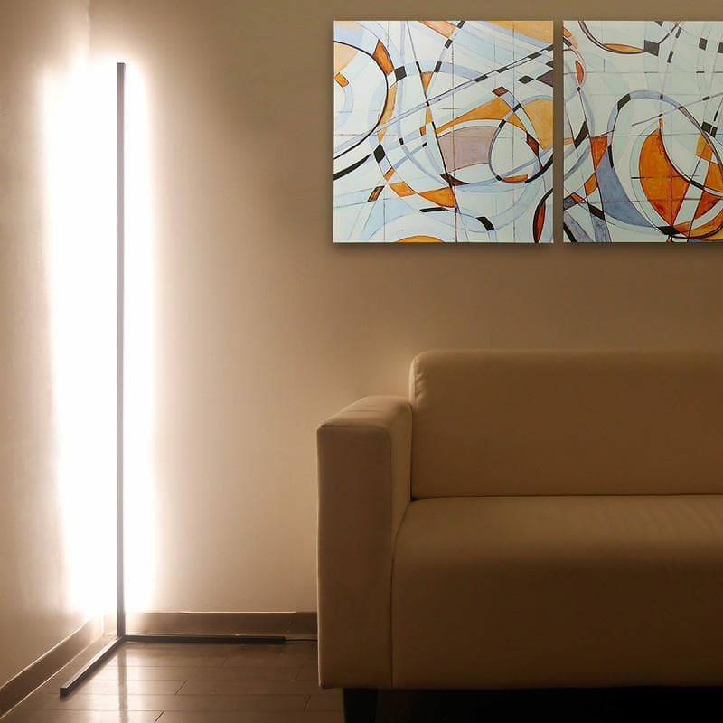 LED コーナー フロアライト フロアランプ スタンドライト FL-68BK