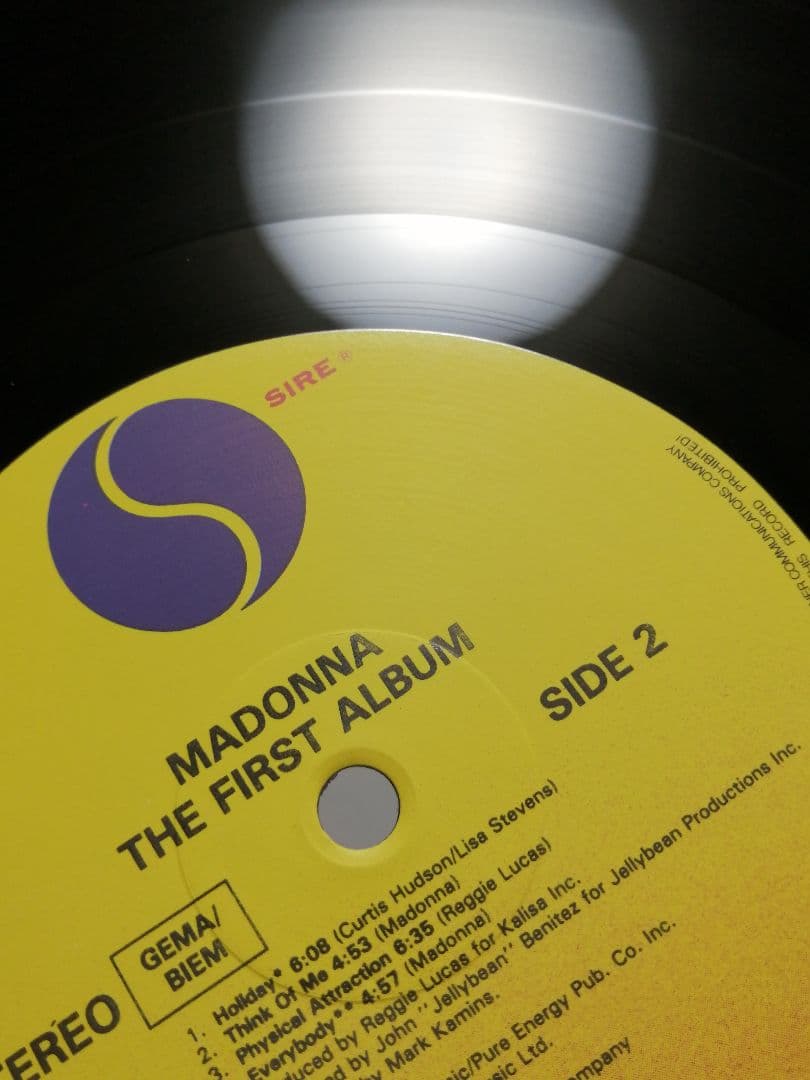 【美品デビューLP】MADONNA THE FIRST ALBUM 名盤1st