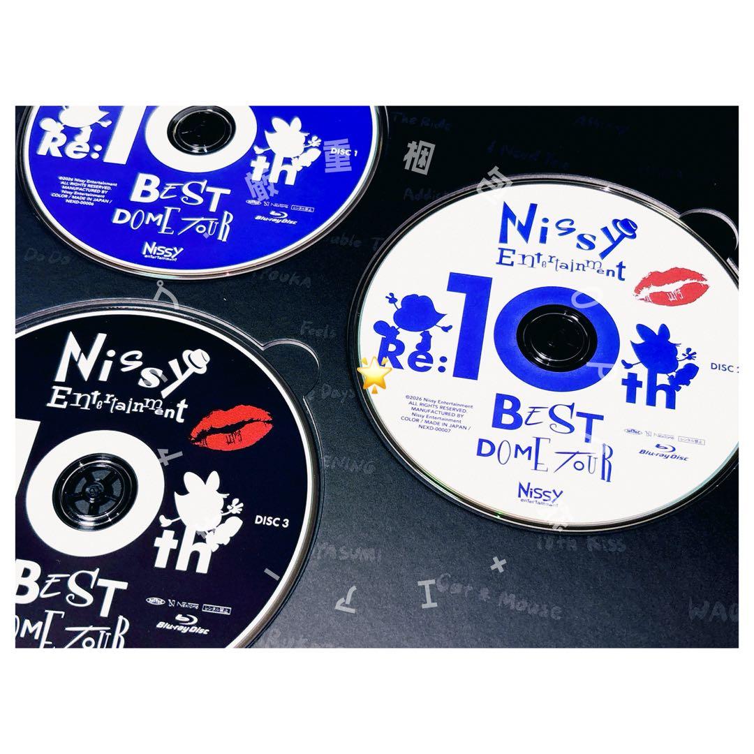 【Nissy盤｜ディスクのみ】Re:10th Anniversary Final