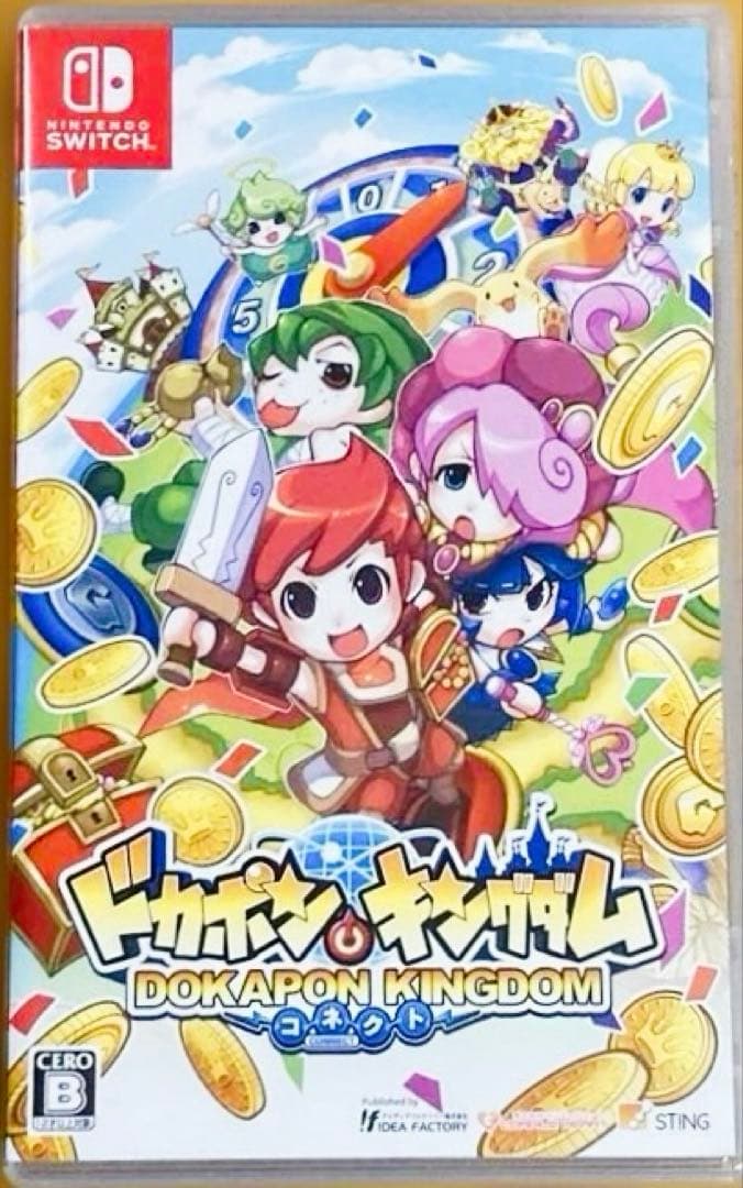 任天堂スイッチソフトドカポンキングダムコネクト⭐️スゴロク（動作確認⭕️）
