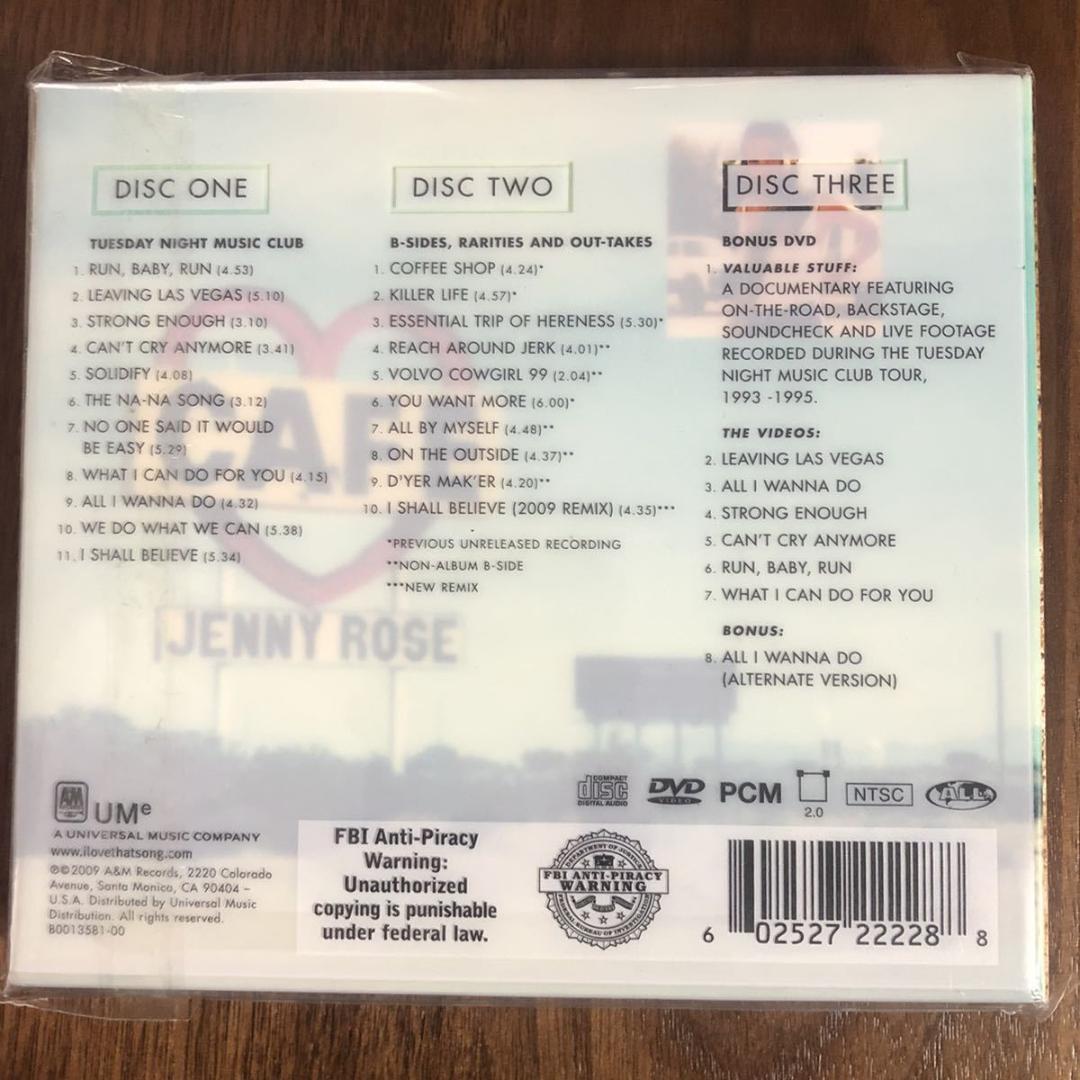 2CD+DVD！シェリルクロウ/Tuesday Night Music Club