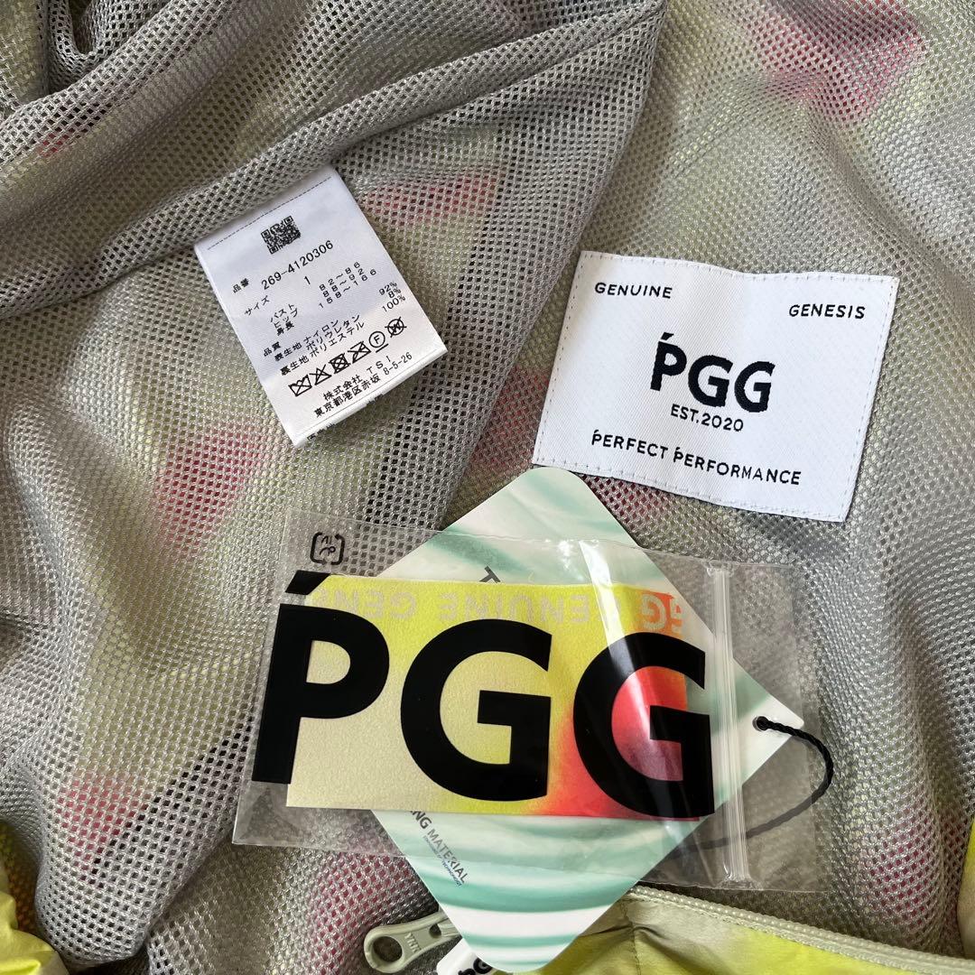 新品★49,500円 1（M） PGG パーリーゲイツ 春ジップアップブルゾン