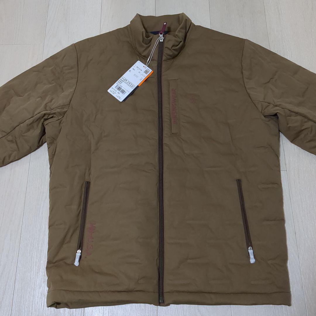 新品マンシングウェア HEATNAVIARTECH SHELL 中綿ブルゾンL