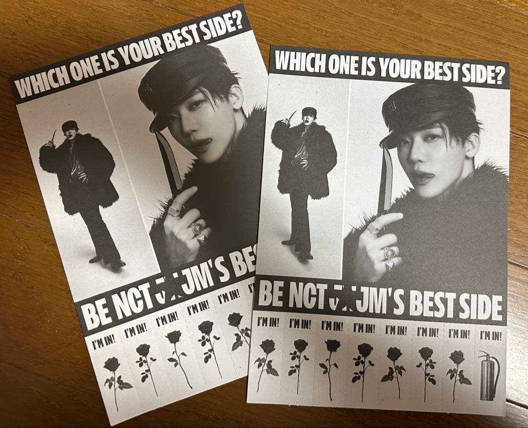NCT JNJM BOTH SIDES ポスター トレカ ポラロイド 新品未開封