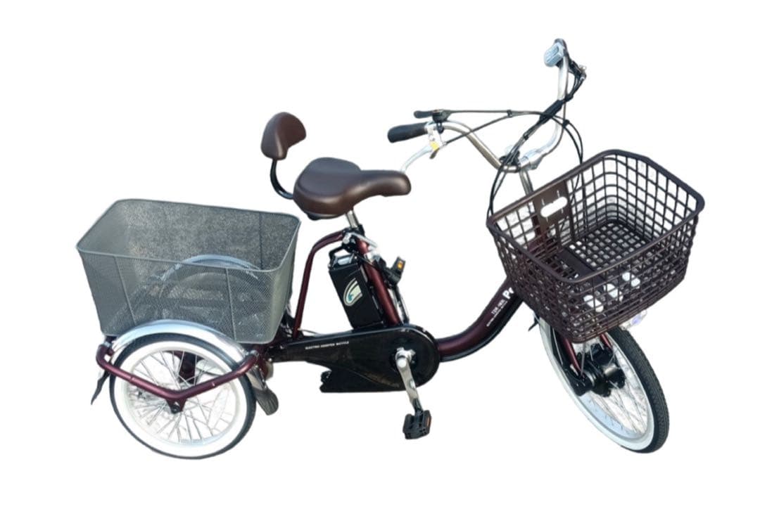【美品】PELTECH 電動アシスト三輪自転車 TDR-163L ペルテック