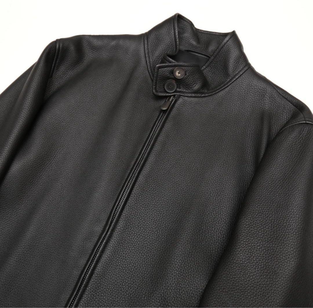 BOTTEGA VENETA 17AW ディアスキン レザーライダース 46