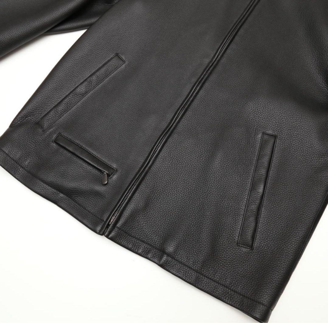 BOTTEGA VENETA 17AW ディアスキン レザーライダース 46