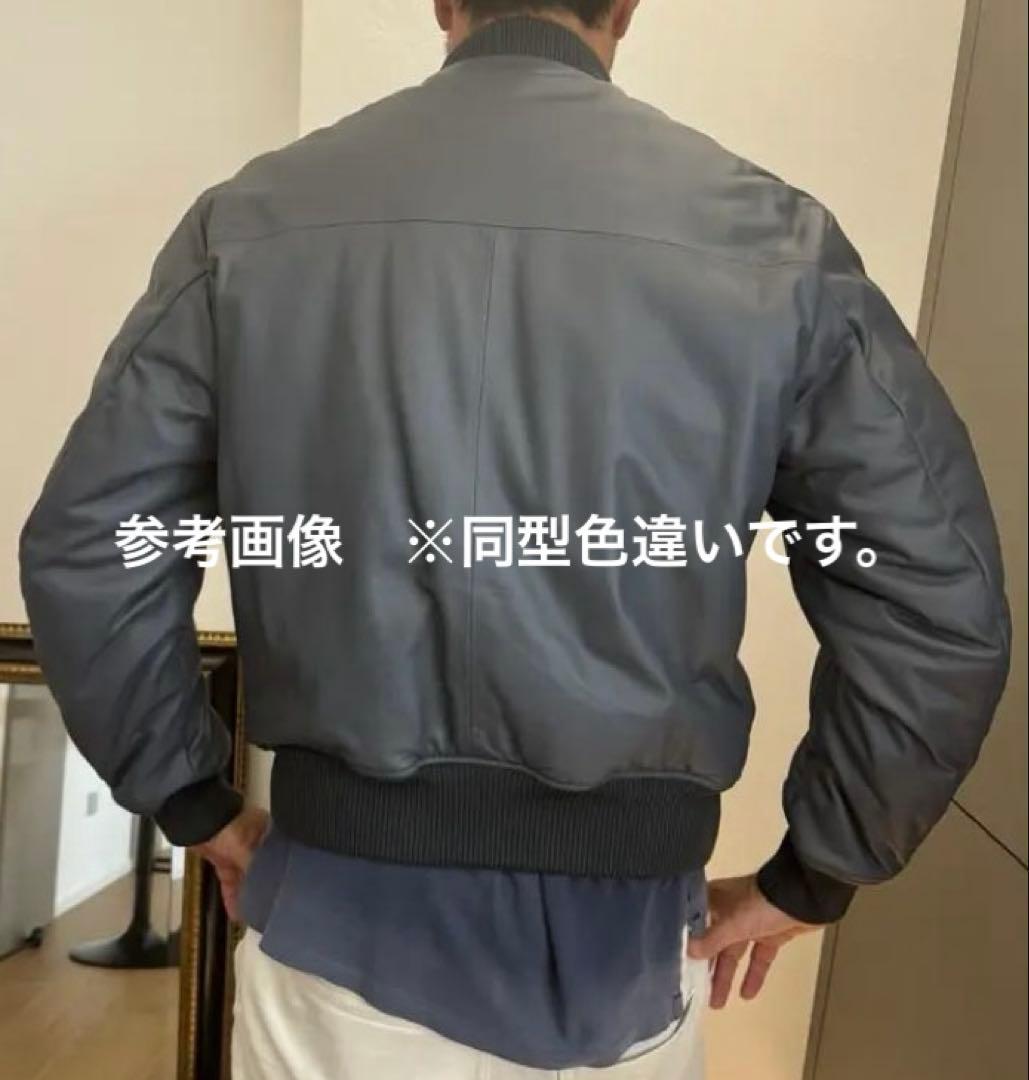 BottegaVeneta レザーブルゾン 黒 ブラック MA1 ダニエルリー