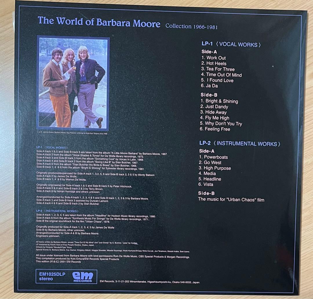 Barbara Moore – Collection 1966-1981