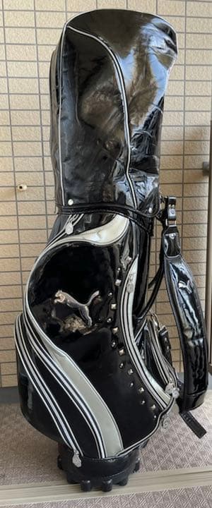 【希少】プーマ ゴルフ キャディーバック おまけヘッドカバー