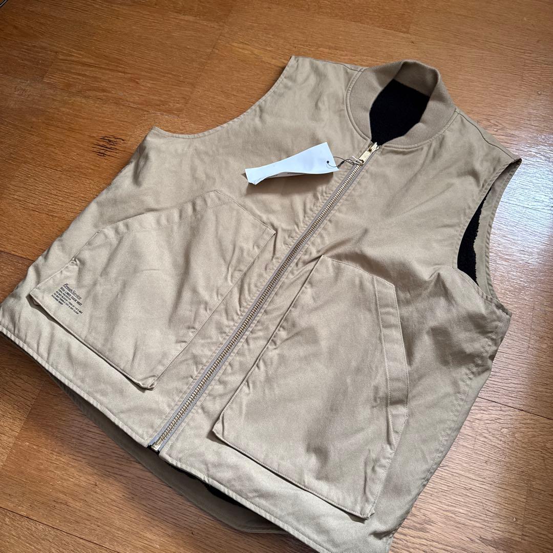 ジャケット・アウター Fresh Service BOA LINED DUCK VEST