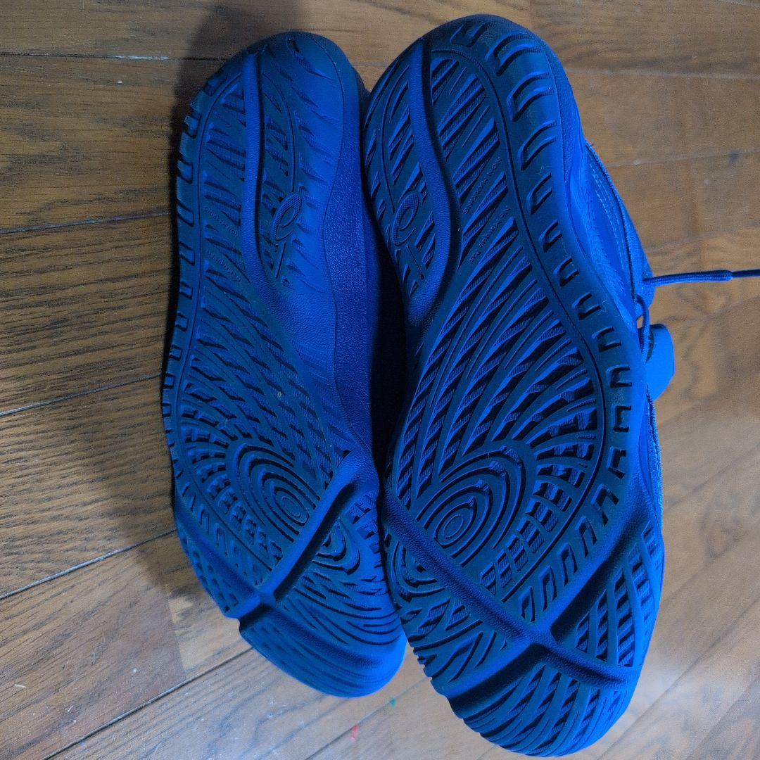 asics UNPREARS３ 青色 ハイカット バスケットボールシューズ