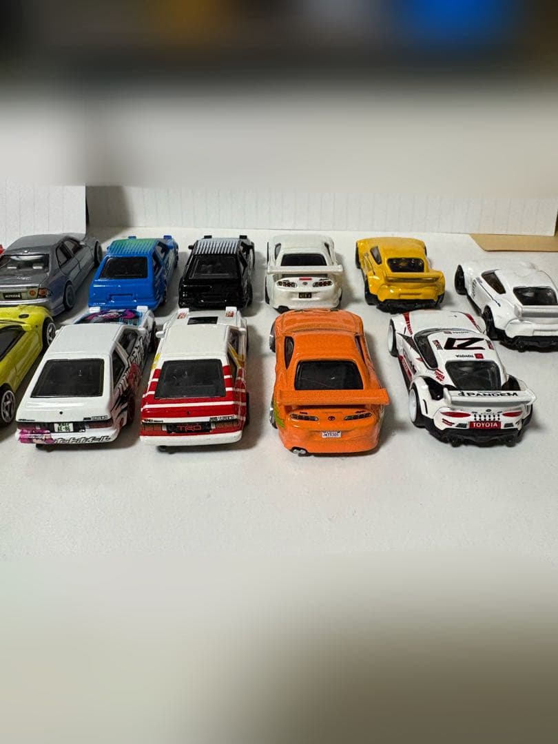 ホットウィールミニカー トヨタスポーツカー系 19台セット+おまけ1台ワイスピ