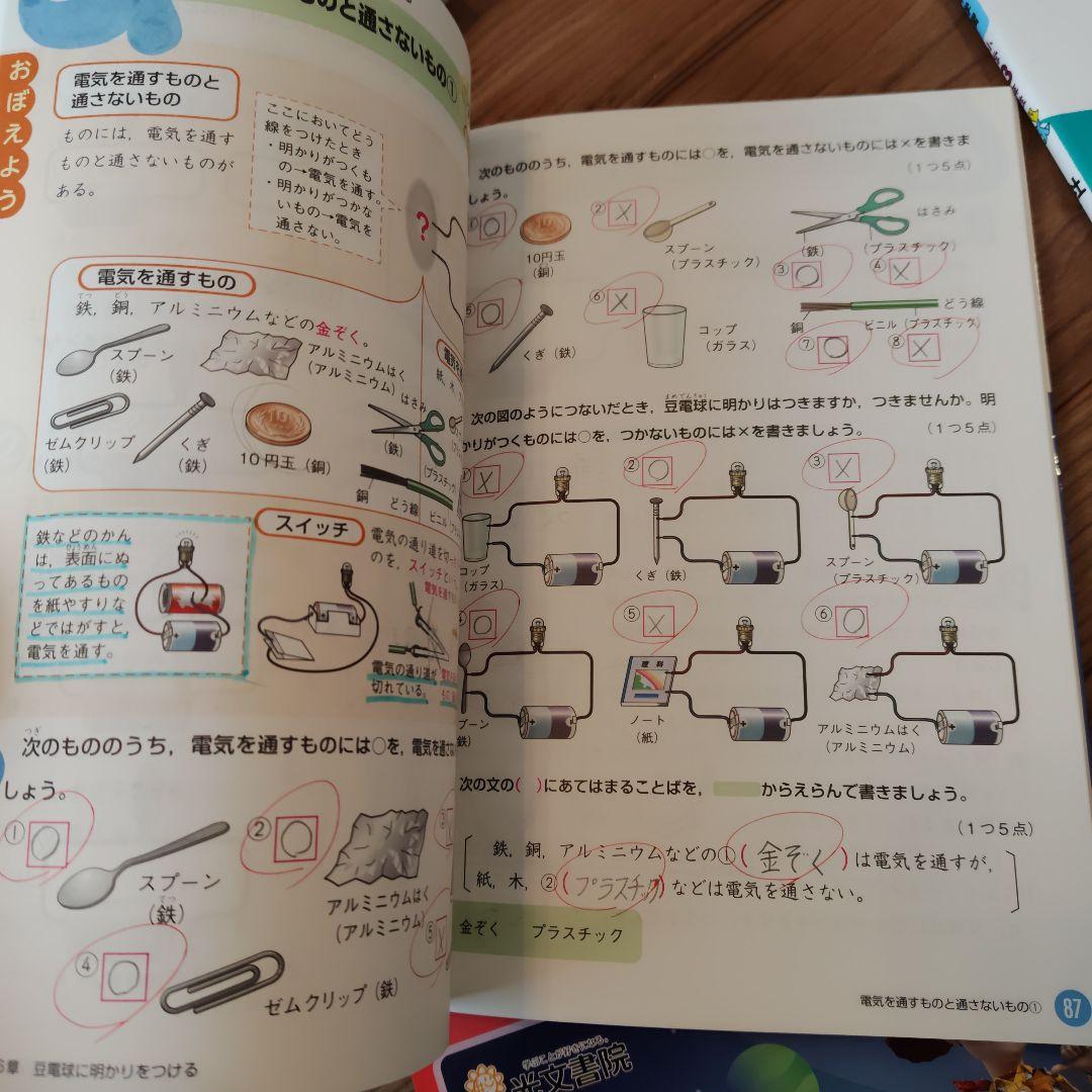 【未記入】小3教科書ワーク等セット