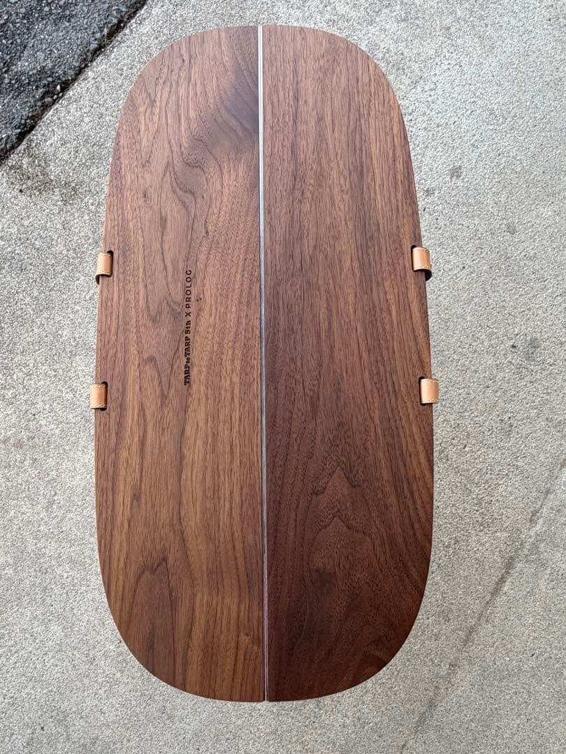PROLOG × TARPtoTARP TOTE TABLE Walnut