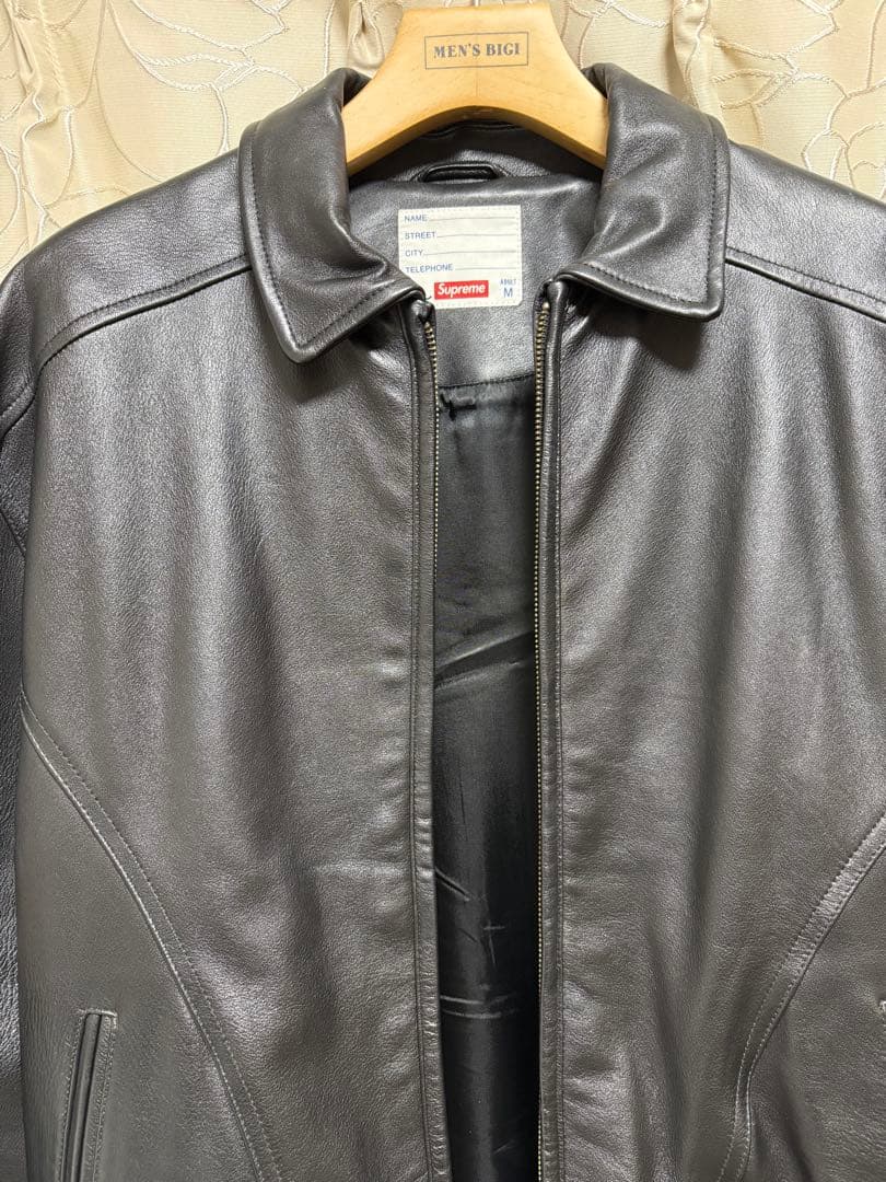 ジャケット・アウター Supreme Studded Arc Logo Leather Jacket
