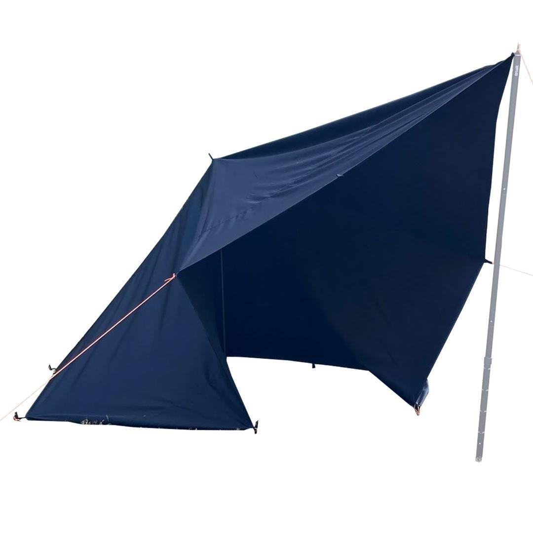 8tail GOD TARP ゴッドタープ 4mx4m 収納袋付き（ブラック）