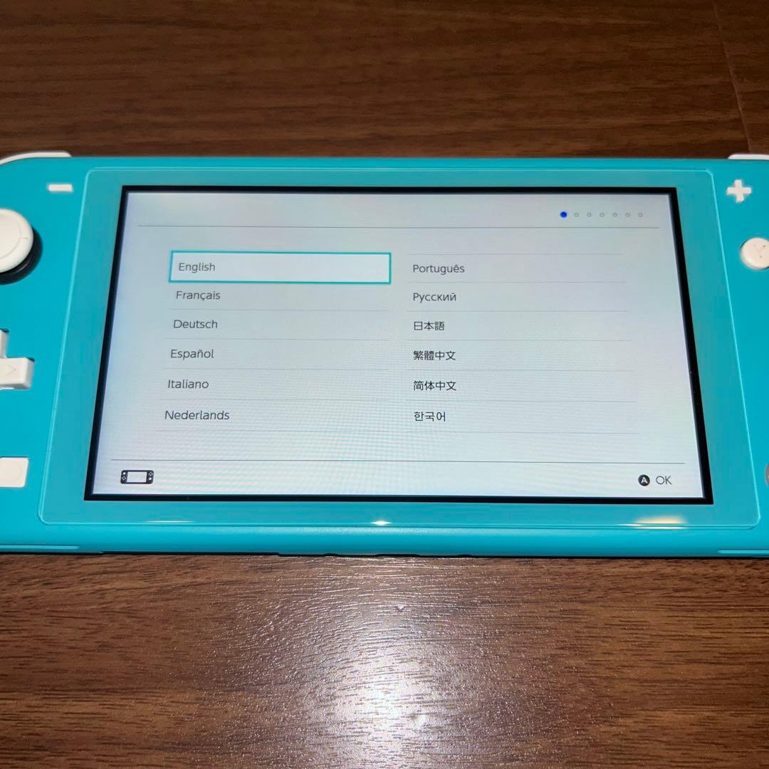 Switch Lite 本体 ターコイズ