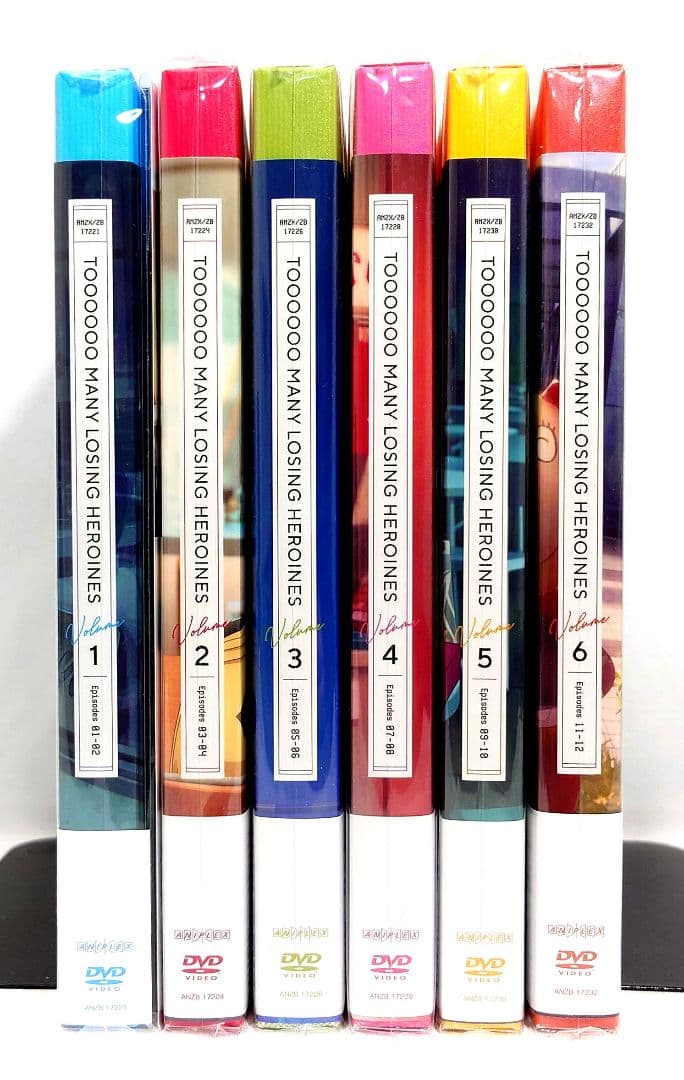 負けヒロインが多すぎる! 完全生産限定版【DVD】全6巻セット