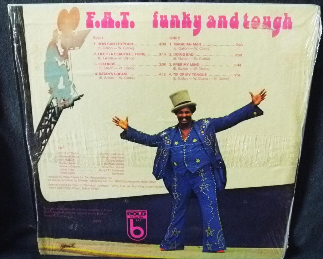 未使用 F.A.T. - Funky And Tough / レコード