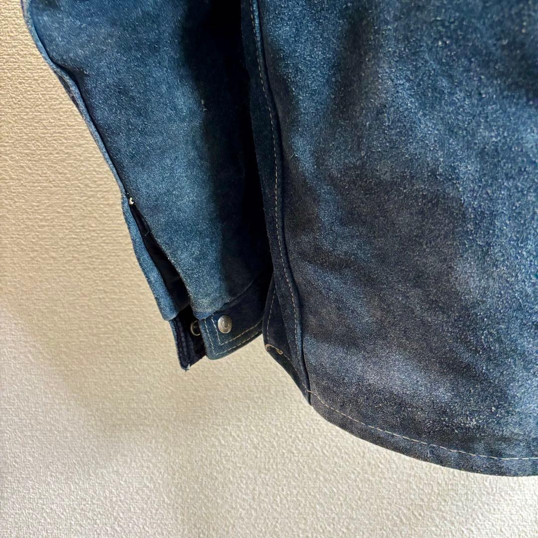 超希少 90s ショット Schott ランチャー スエードボアジャケット