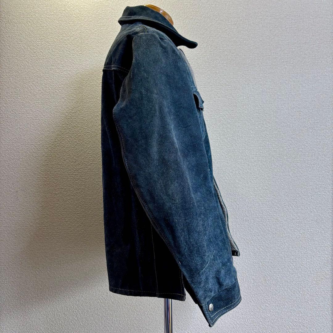 超希少 90s ショット Schott ランチャー スエードボアジャケット