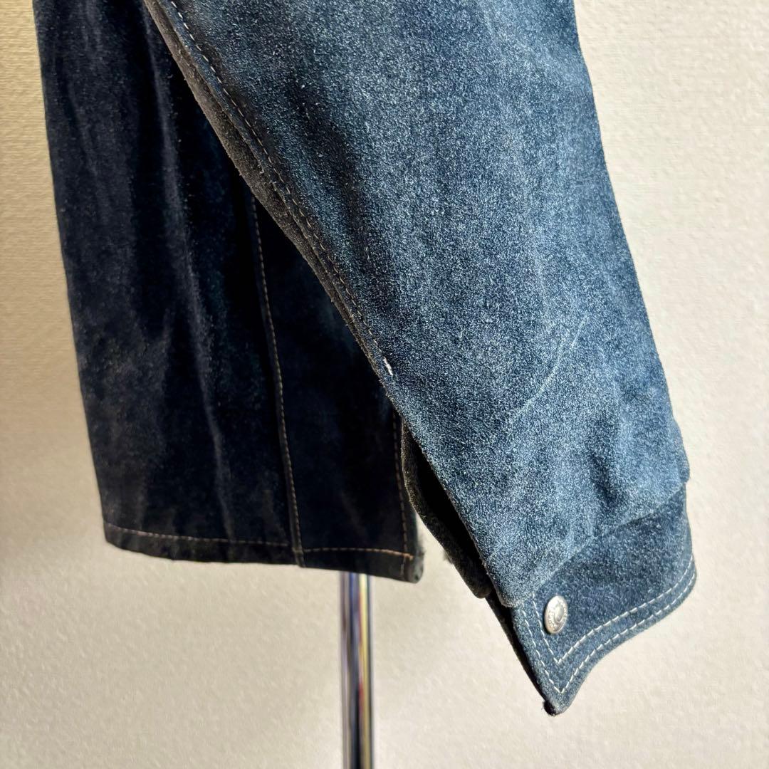 超希少 90s ショット Schott ランチャー スエードボアジャケット