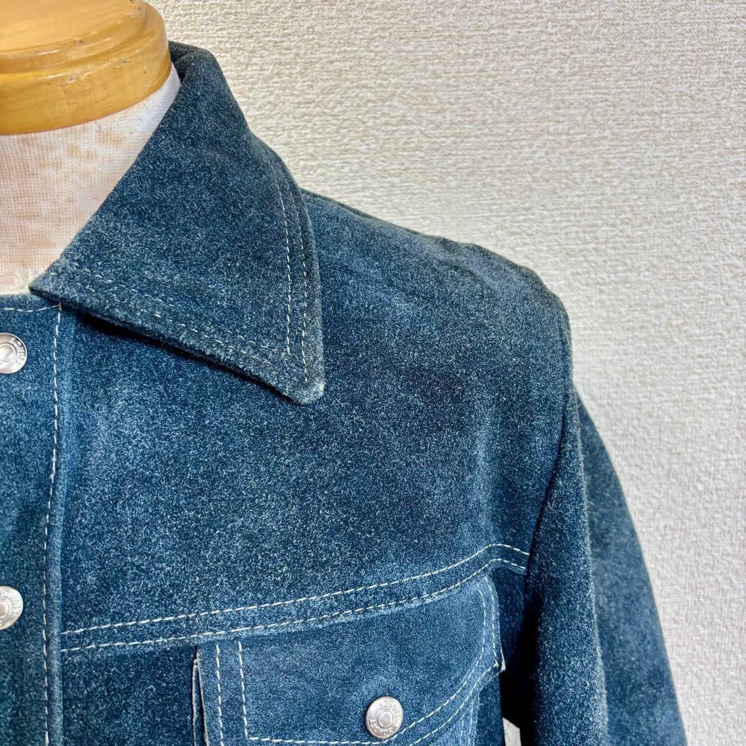 超希少 90s ショット Schott ランチャー スエードボアジャケット