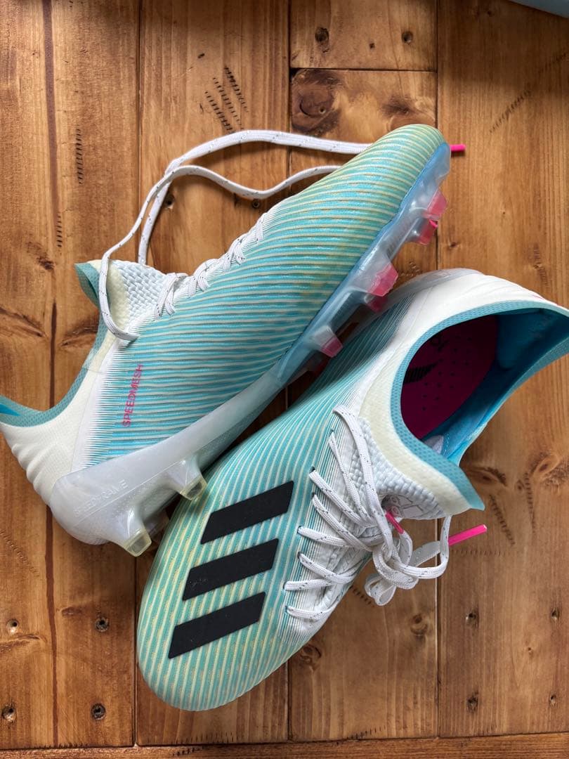 美品　adidas サッカースパイク　SPEEDMESH 19.1 26センチ