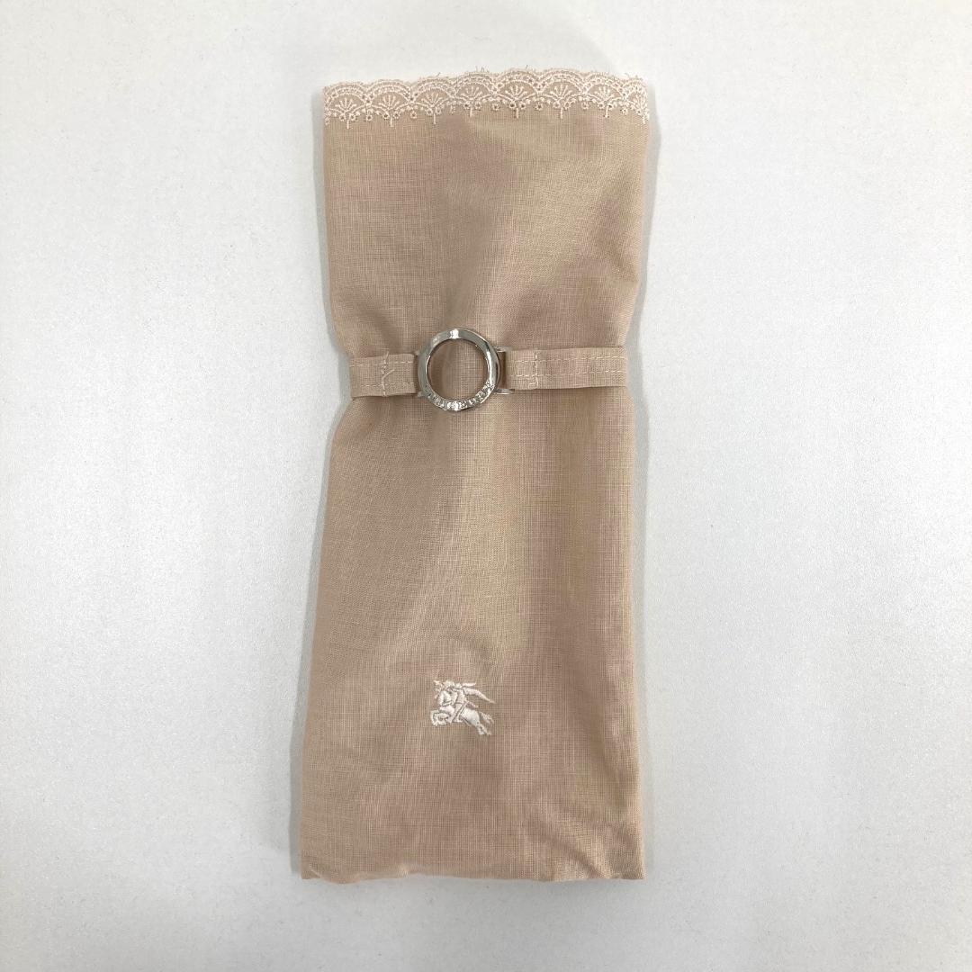 美品　BURBERRY　バーバリー　日傘　晴雨兼用　UVカット　ベージュ
