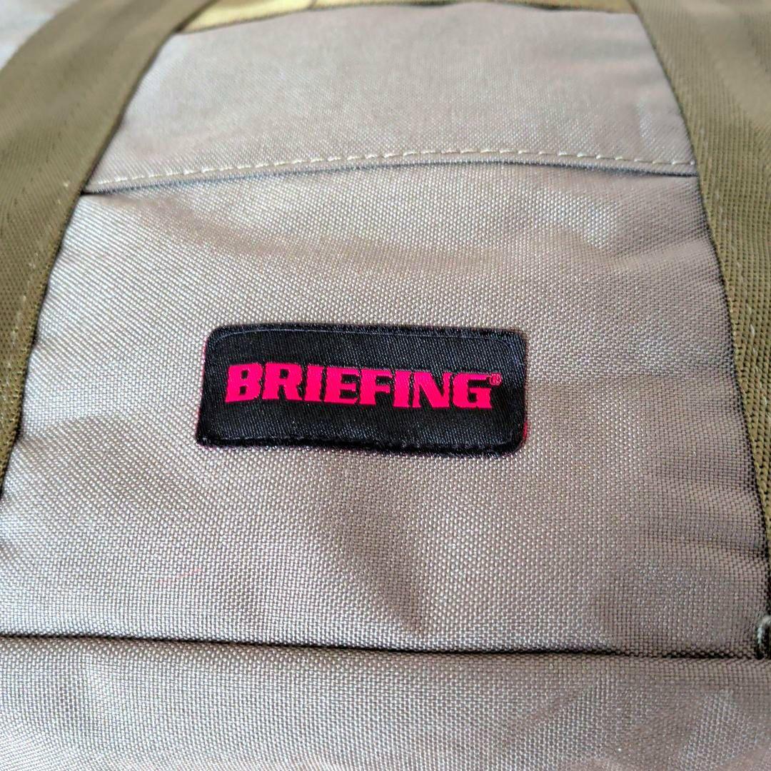 美品 BRIFING グリーンレーベル 別注 オリーブ トートバッグ