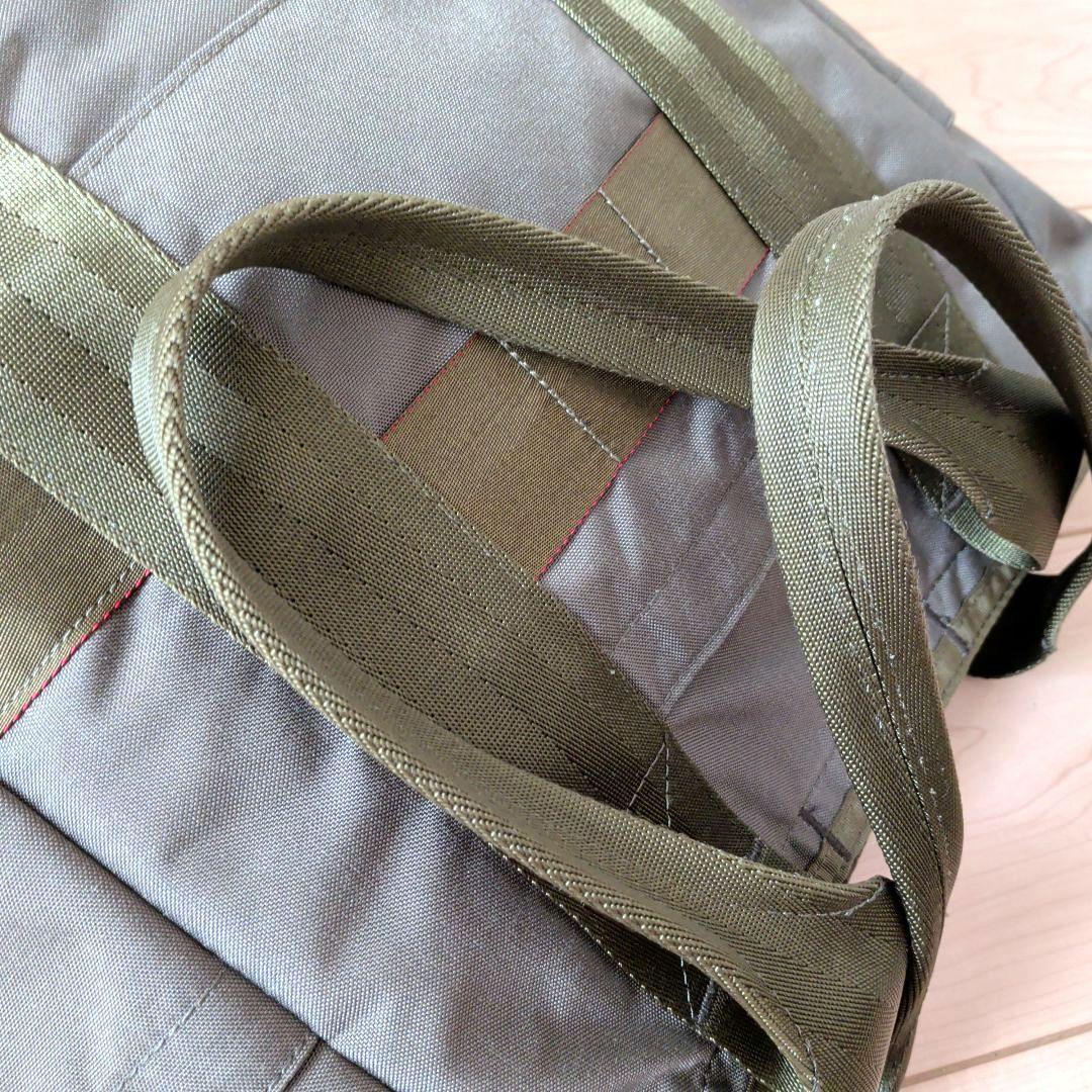 美品 BRIFING グリーンレーベル 別注 オリーブ トートバッグ