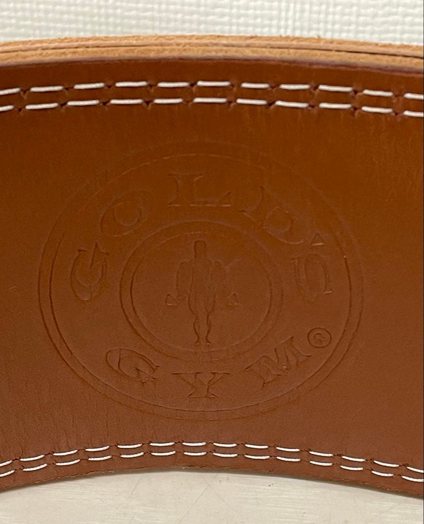 ♪☆ ほぼ未使用 GOLD'S GYM ゴールドジム パワーベルト Sサイズ