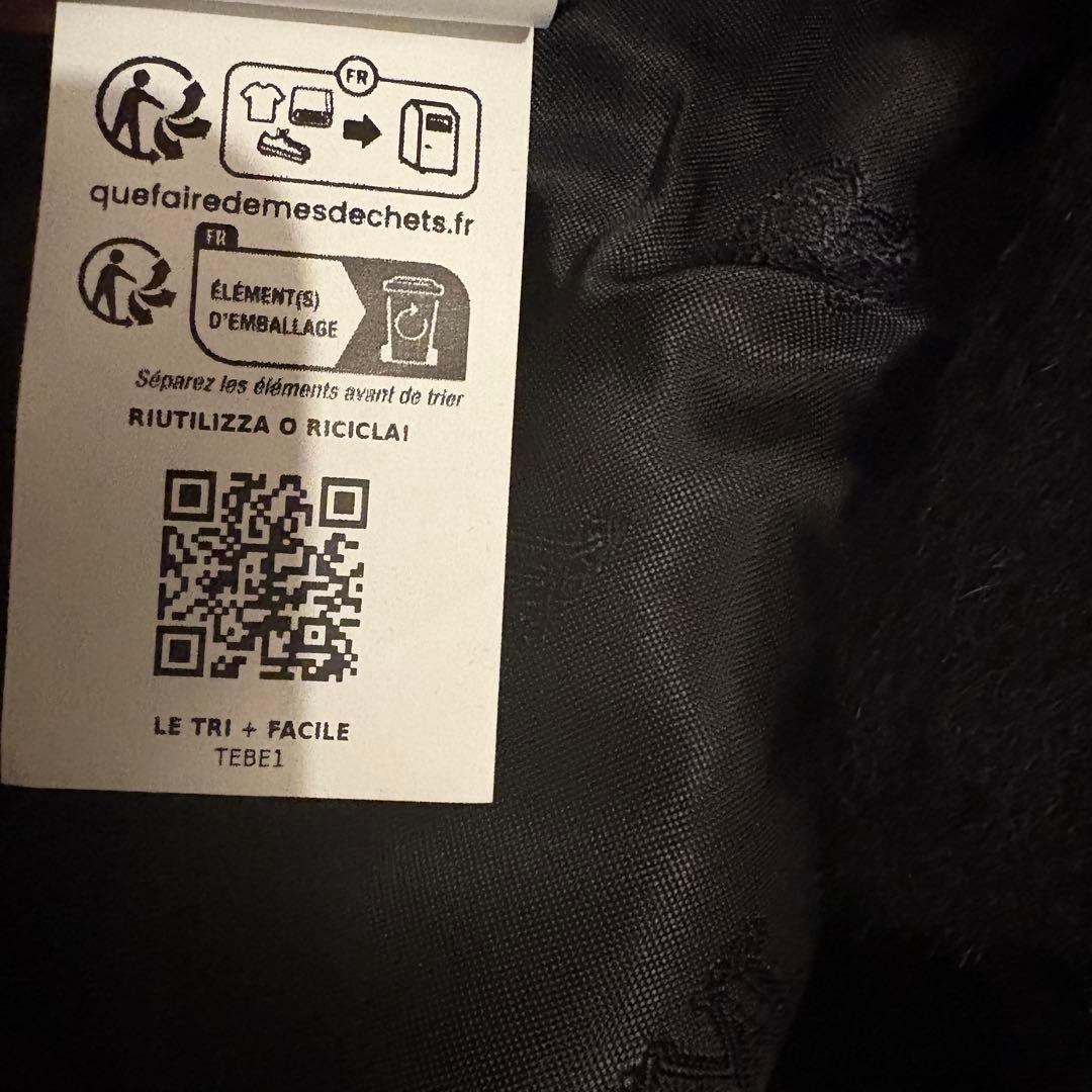 【新品鑑定付】MAX MARA TEBE テディベア ケープ ブラック