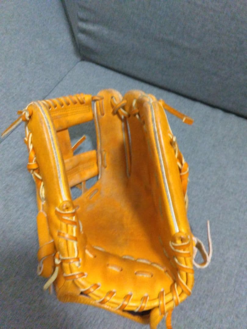 ZETT 軟式グローブ オレンジ　内野手 本日限定特価