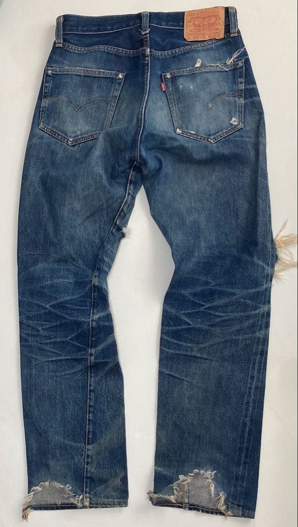 501XX 紙パッチ BIGE 501 0004 555 バレンシア製 96年製