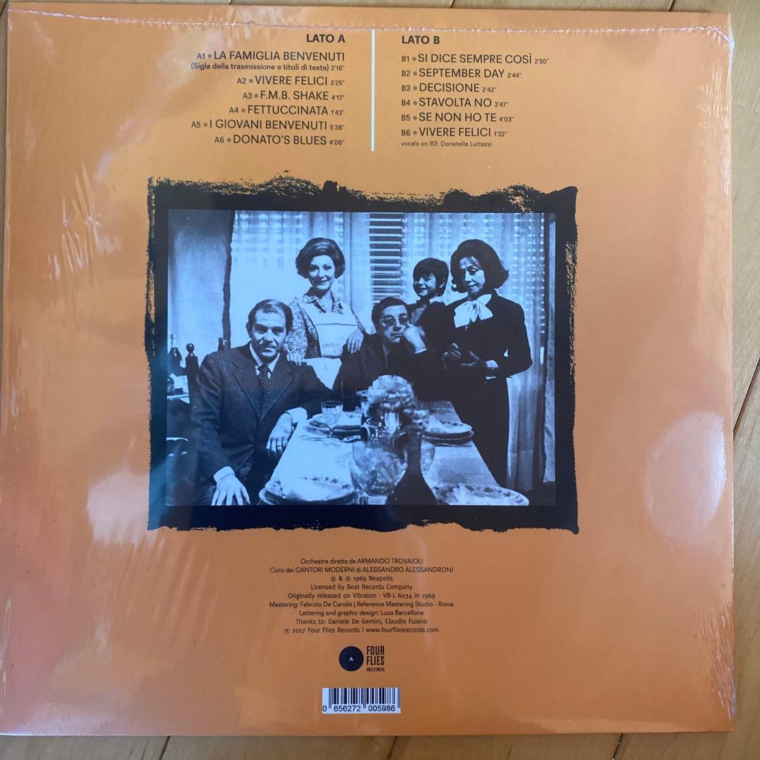 洋楽 LA FAMIGLIA BENVENUTI ARMANDO TROVAJOL