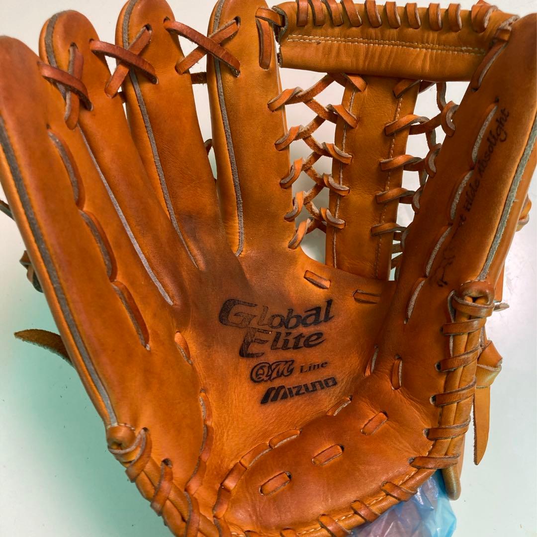 ミズノ グローバルエリート 一般 大人用 軟式 外野 左 野球 グローブ グラブ