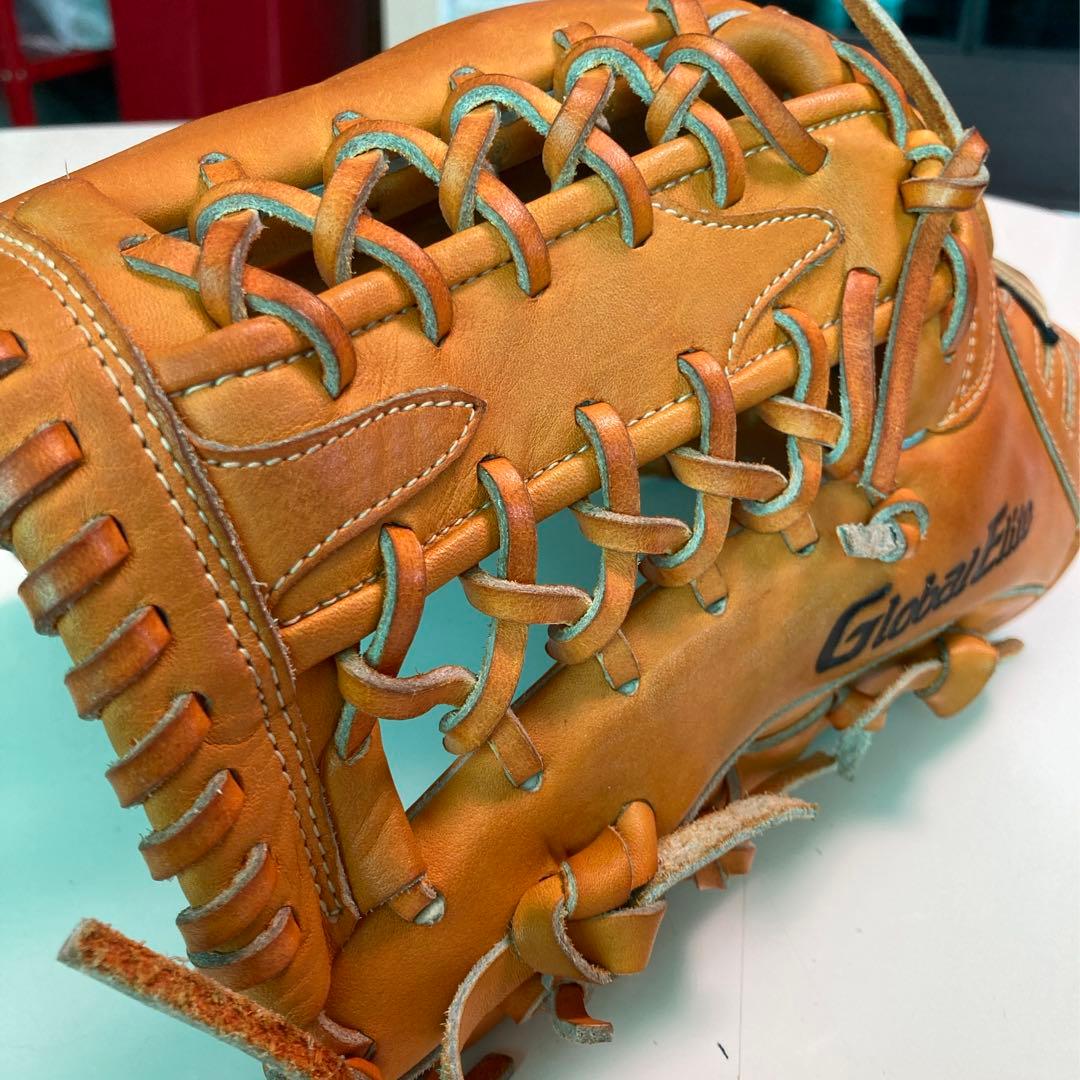 ミズノ グローバルエリート 一般 大人用 軟式 外野 左 野球 グローブ グラブ