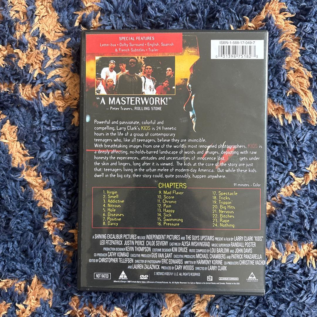 KIDS DVD - Larry Clark監督作品