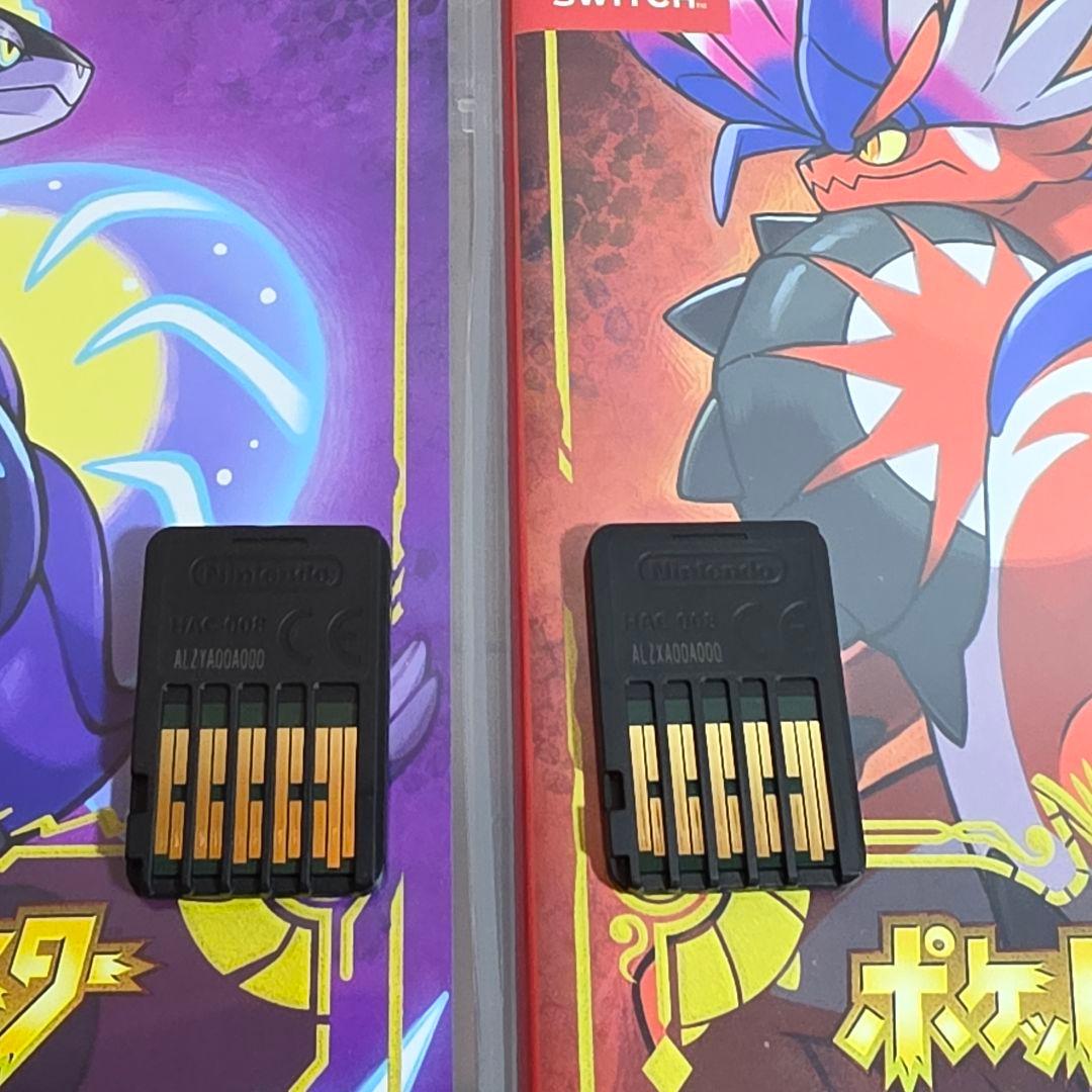 Switch ポケットモンスター スカーレット バイオレット セット 動作OK