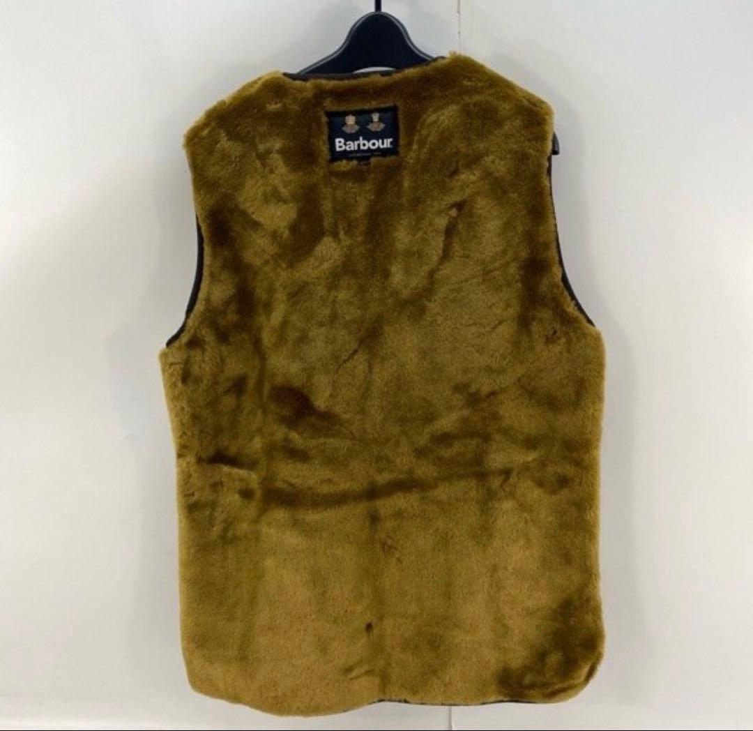 Barbourバブアー 22AW フロントジップファーライナー 40 美品