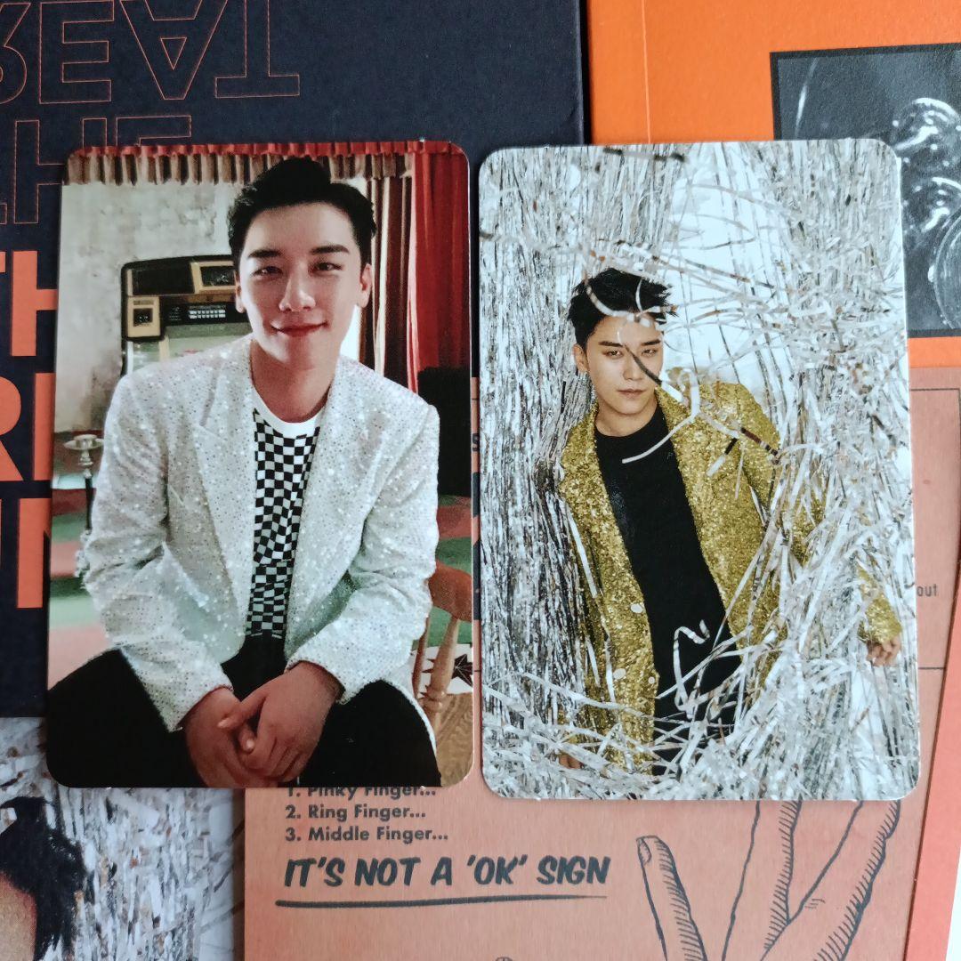 THE GREAT SEUNGRI 韓国盤CD スンリ VI BIGBANG 橙