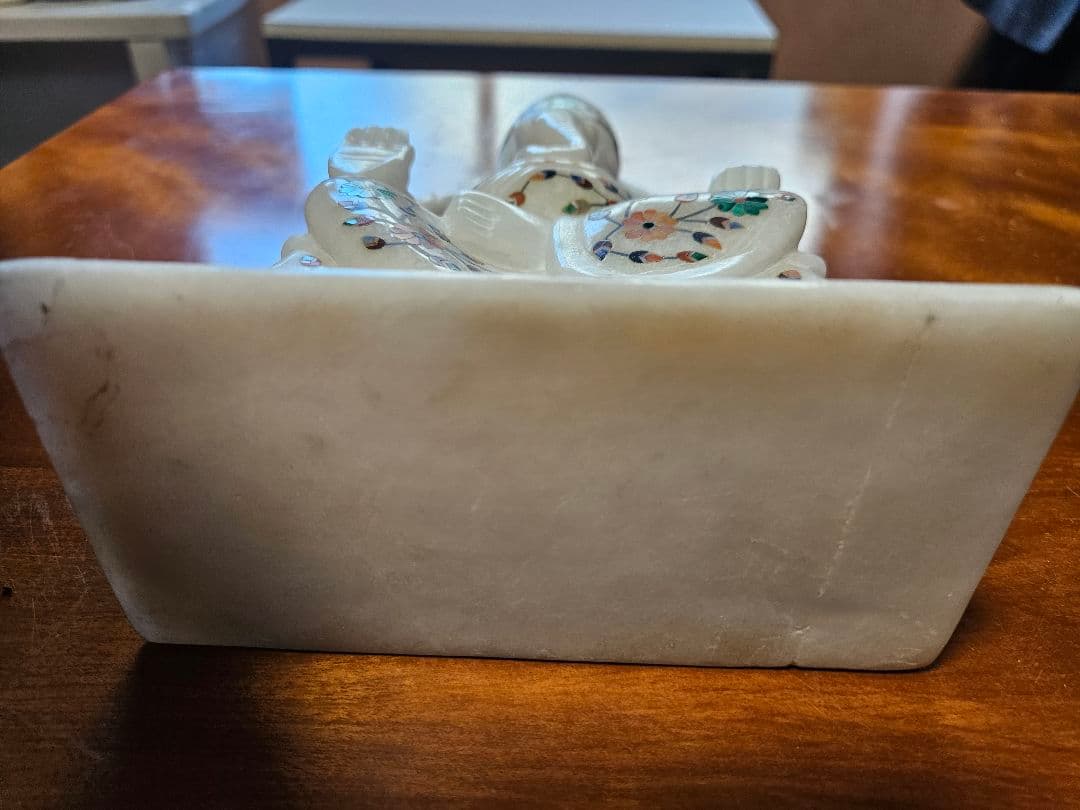 ガネーシャ 象置物約20cm1600グラム