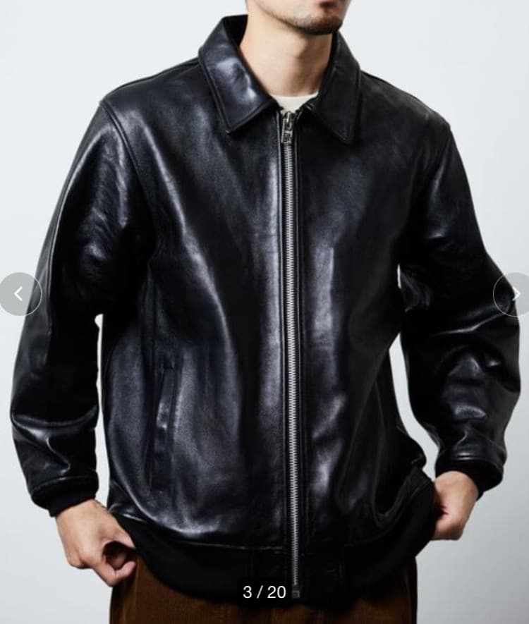 FREAK’S STORE別注 Schott 　ラムレザーライダースジャケット