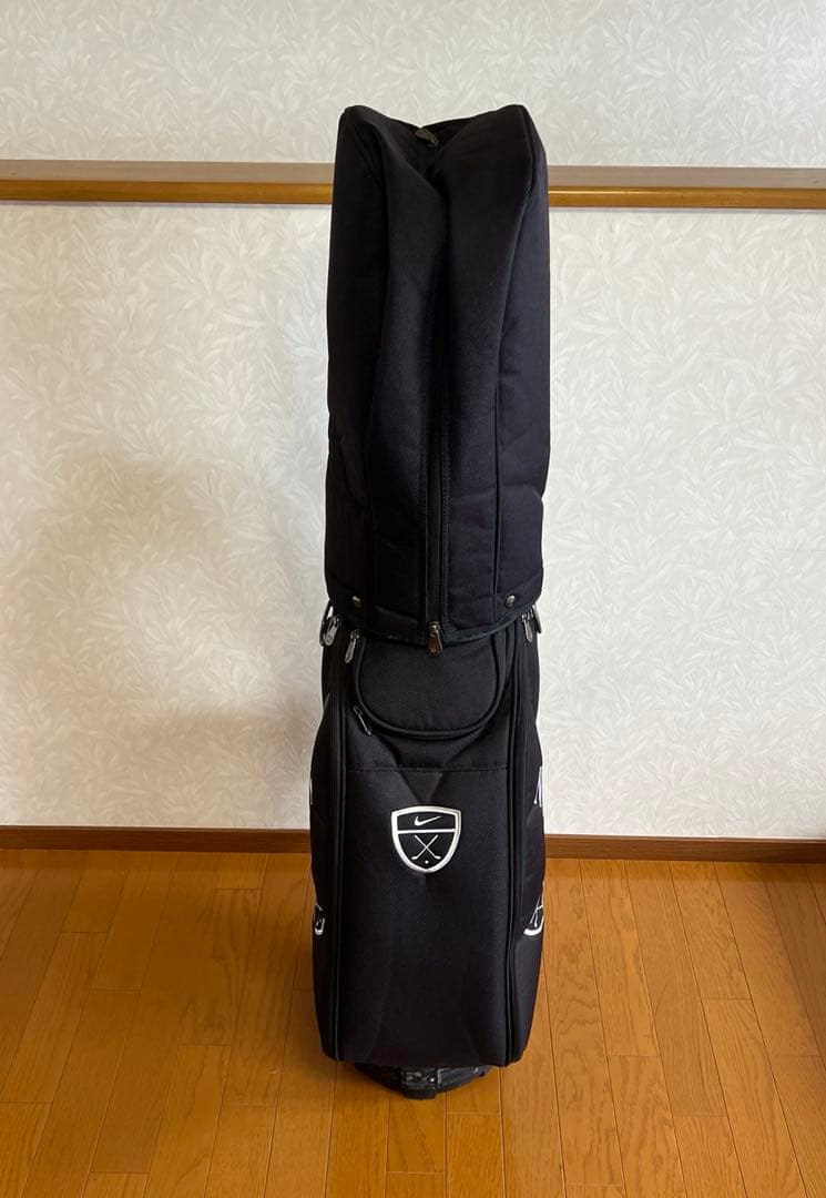 NIKE GOLF キャディバッグ ナイキゴルフ ブラック ゴルフバッグ 6分割
