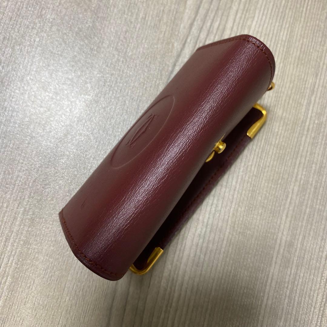 美品【Cartier】カルティエ マストライン 4連キーケース 箱•布•カード付