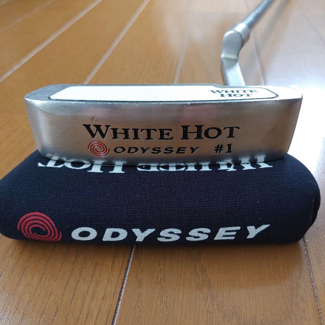 ODYSSEY WHITE HOT #1 パター ヘッドカバー付き
