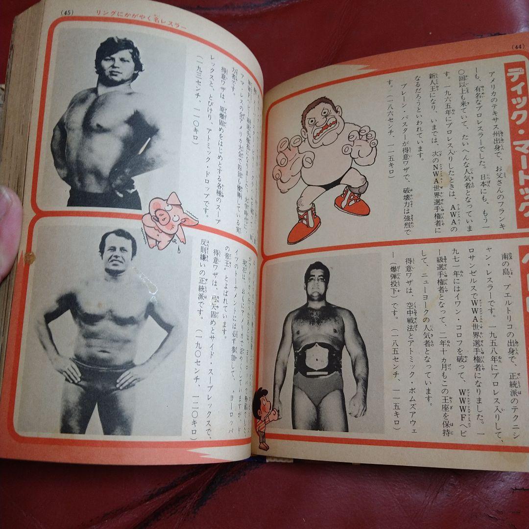 プロレス入門 小学館入門百科シリーズ 1978年発行 馬場 猪木